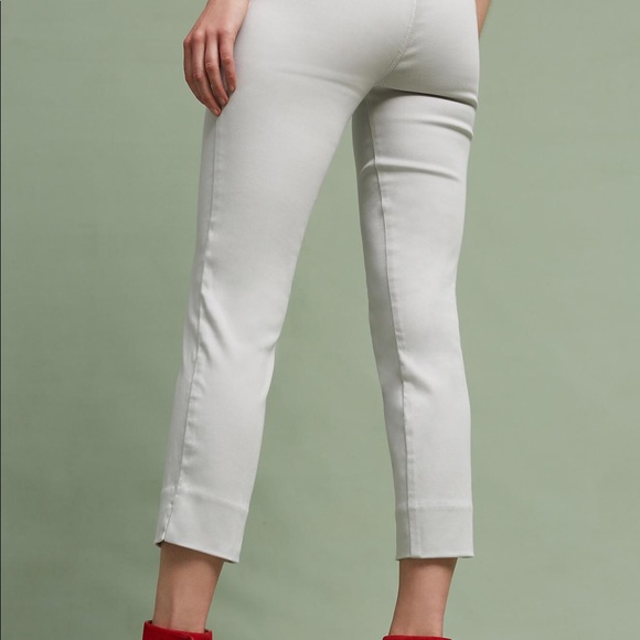 ANTHROPOLOGIE Level 99 Liza Sateen Skinny Trousers - Picture 6 of 8